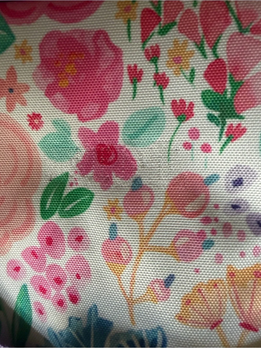 NWOT Pottery Barn Kids Lavender Floral Blooms Mackenzie Backpack Size Large